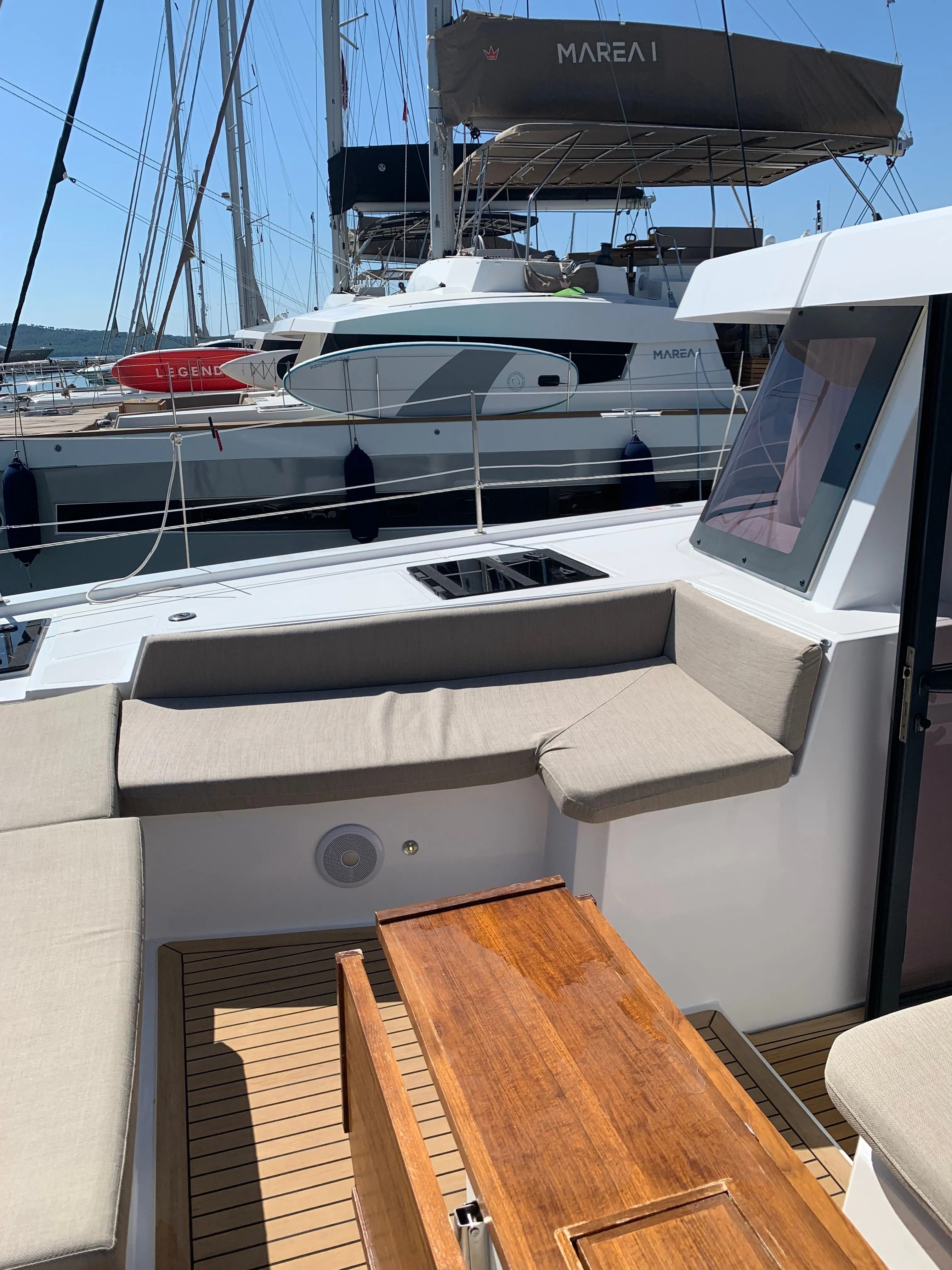 14.05m Kastela 7 Cabin Catamaran Hire