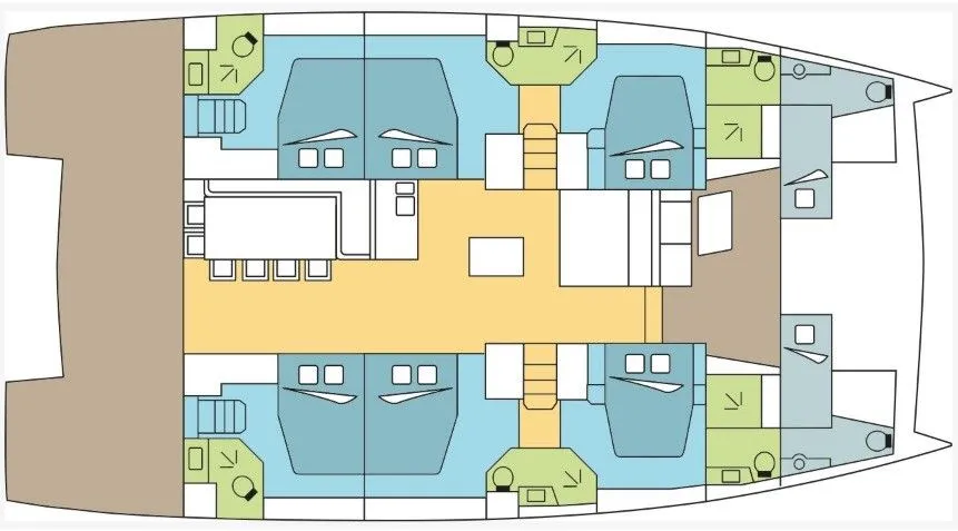 Charter a 16.8m Bali 5.4 Catamaran in Furnari