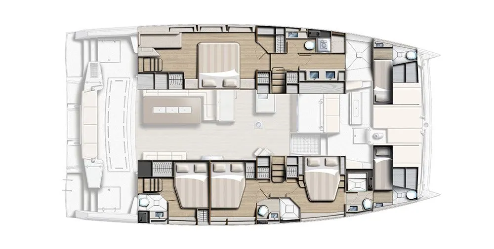 Rent a 16.93m Bali 5.4 in Hyeres