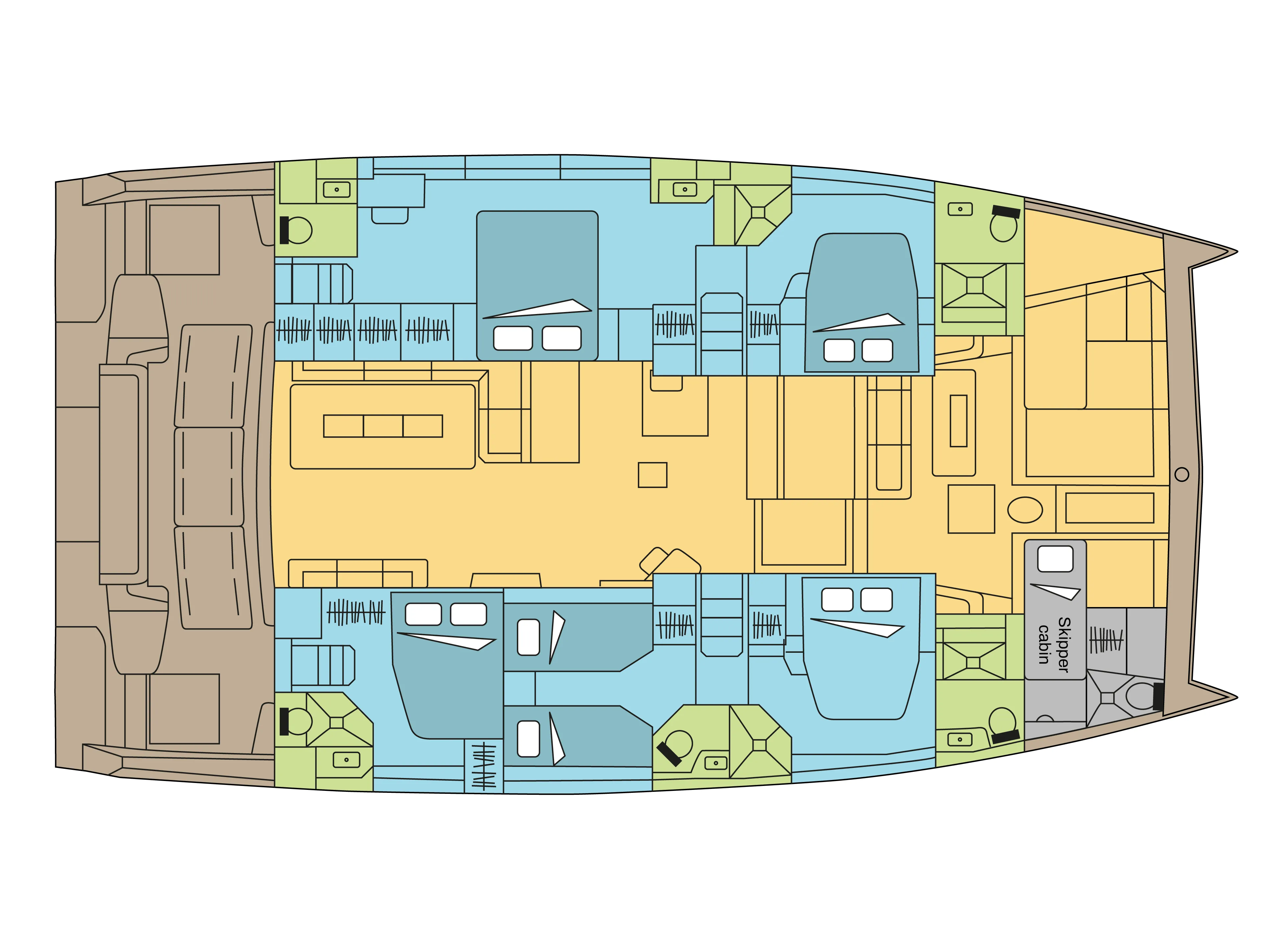 Explore Kotor on a 16.8m Rental Bali 5.4