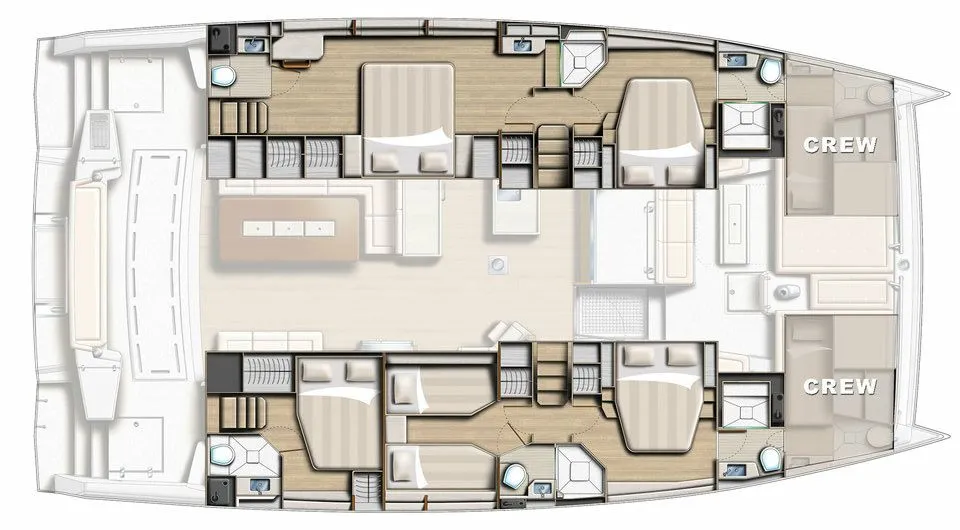 Ocean Lounge 1 Charterboot - 3