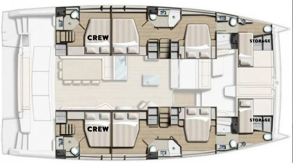 Explore Saint Thomas on a 16.8m Bali 5.4 Catamaran Rental