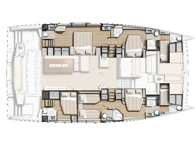 Rent a 16.8m Bali 5.4 Catamaran in Capo d'Orlando