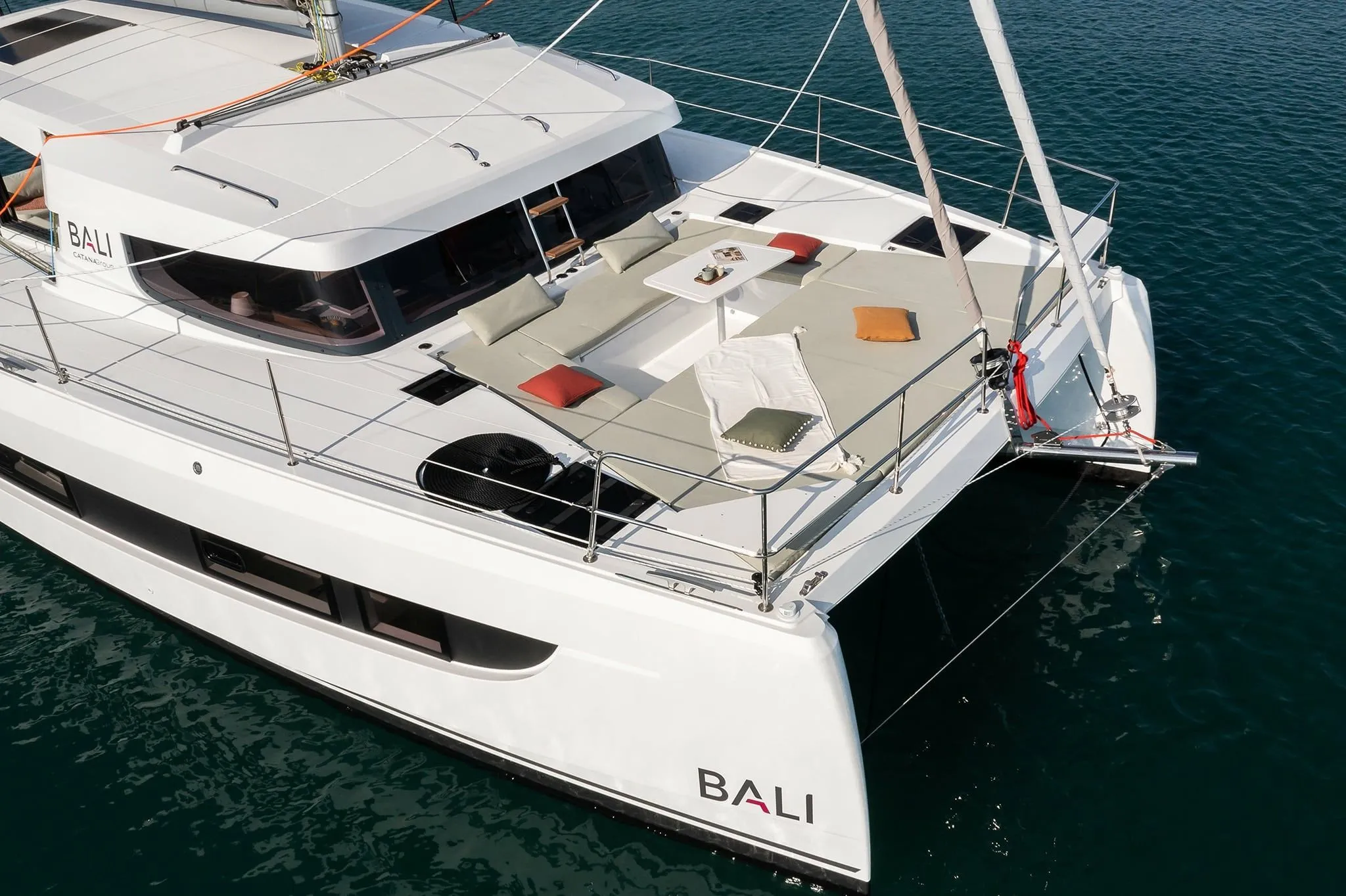 Explore Anse Marcel on a 11.78m 4 Cabin Catamaran Rental