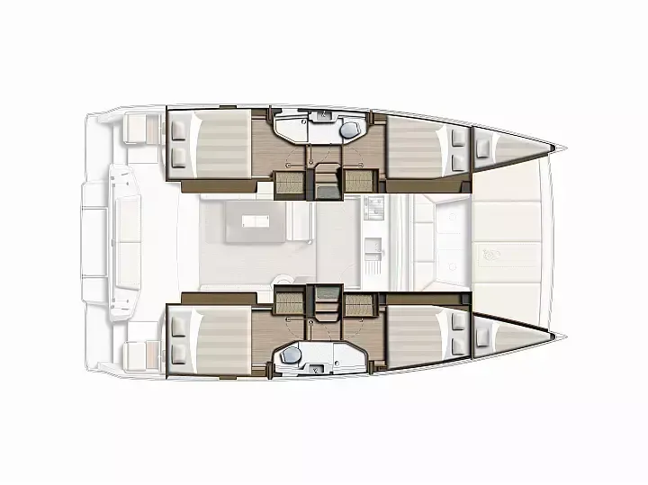 Rent a 11.78m Catamaran Bali Catsmart in L'Escala