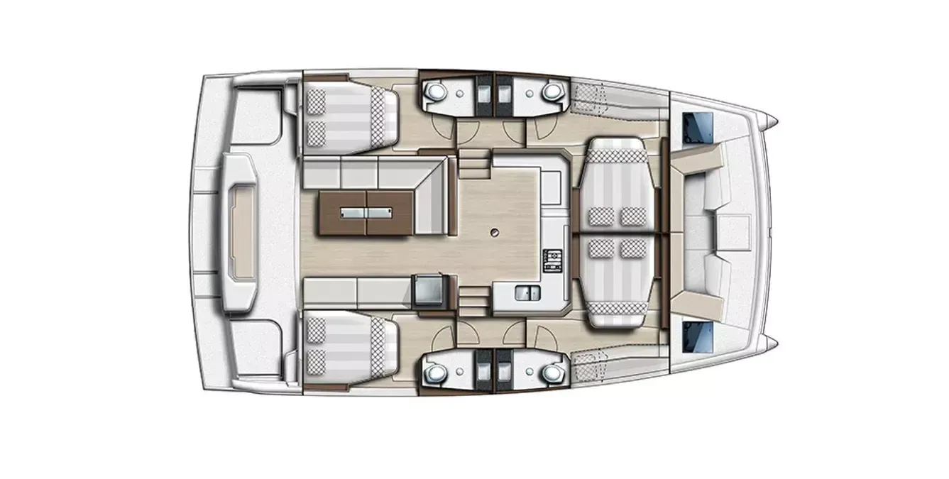 Charter a 12.31m Catamaran in Ajaccio