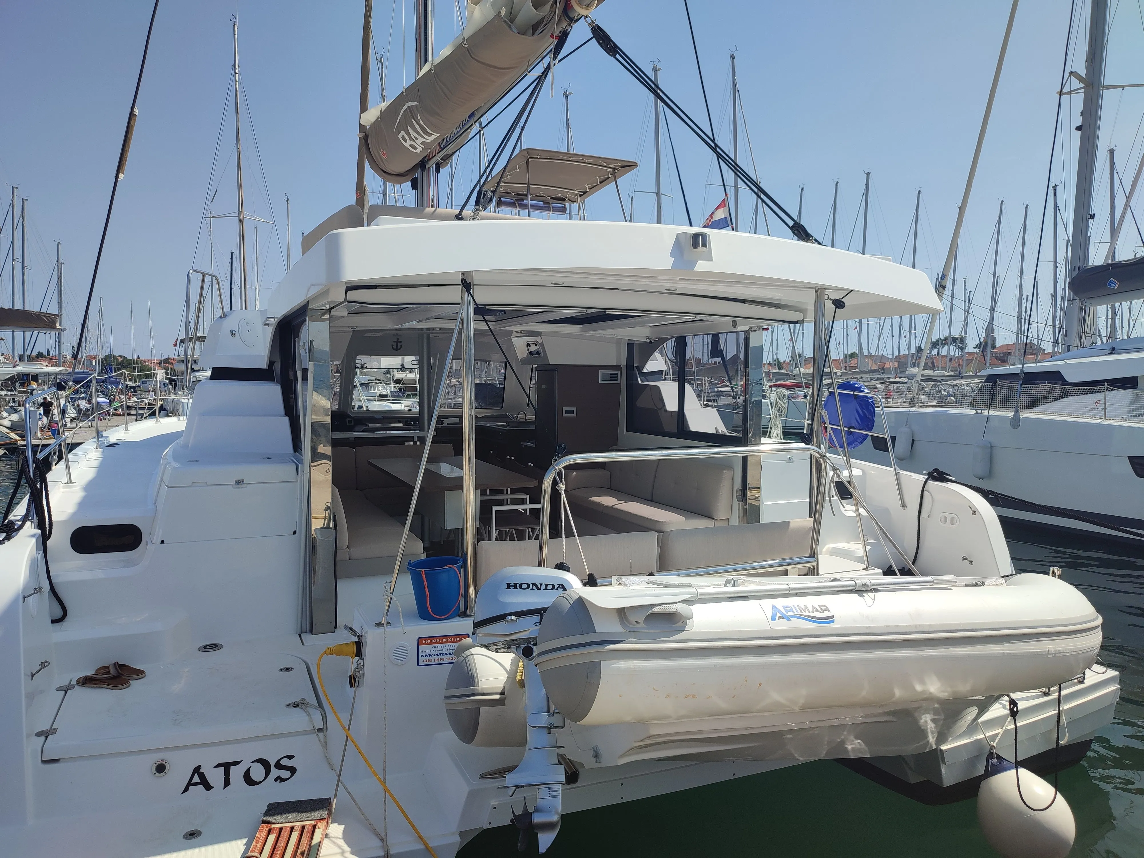 Explore Biograd na Moru on a 12.31m Rental Boat