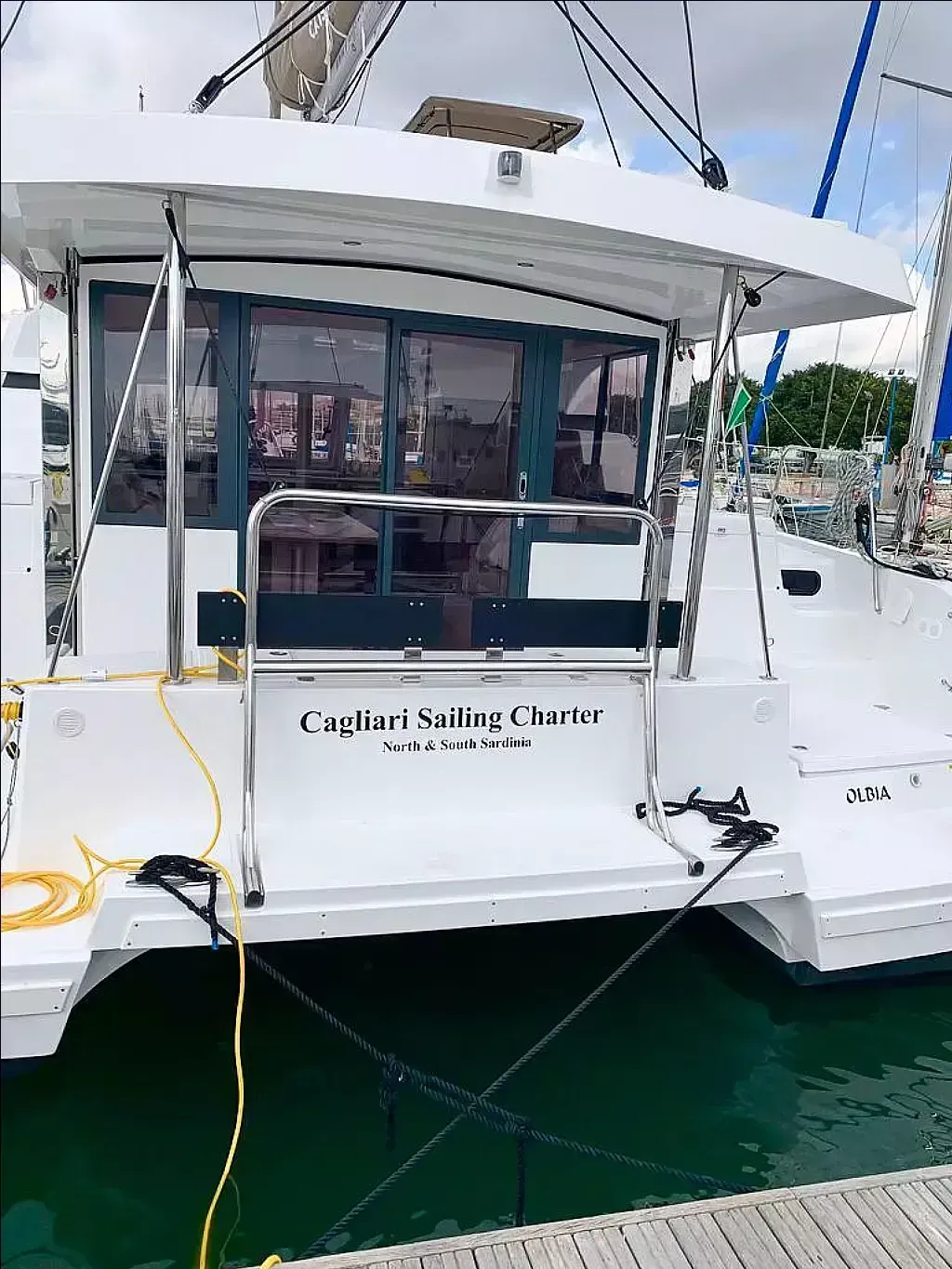 Charter a 11.71m 4 Cabin Catamaran in Golfo Aranci