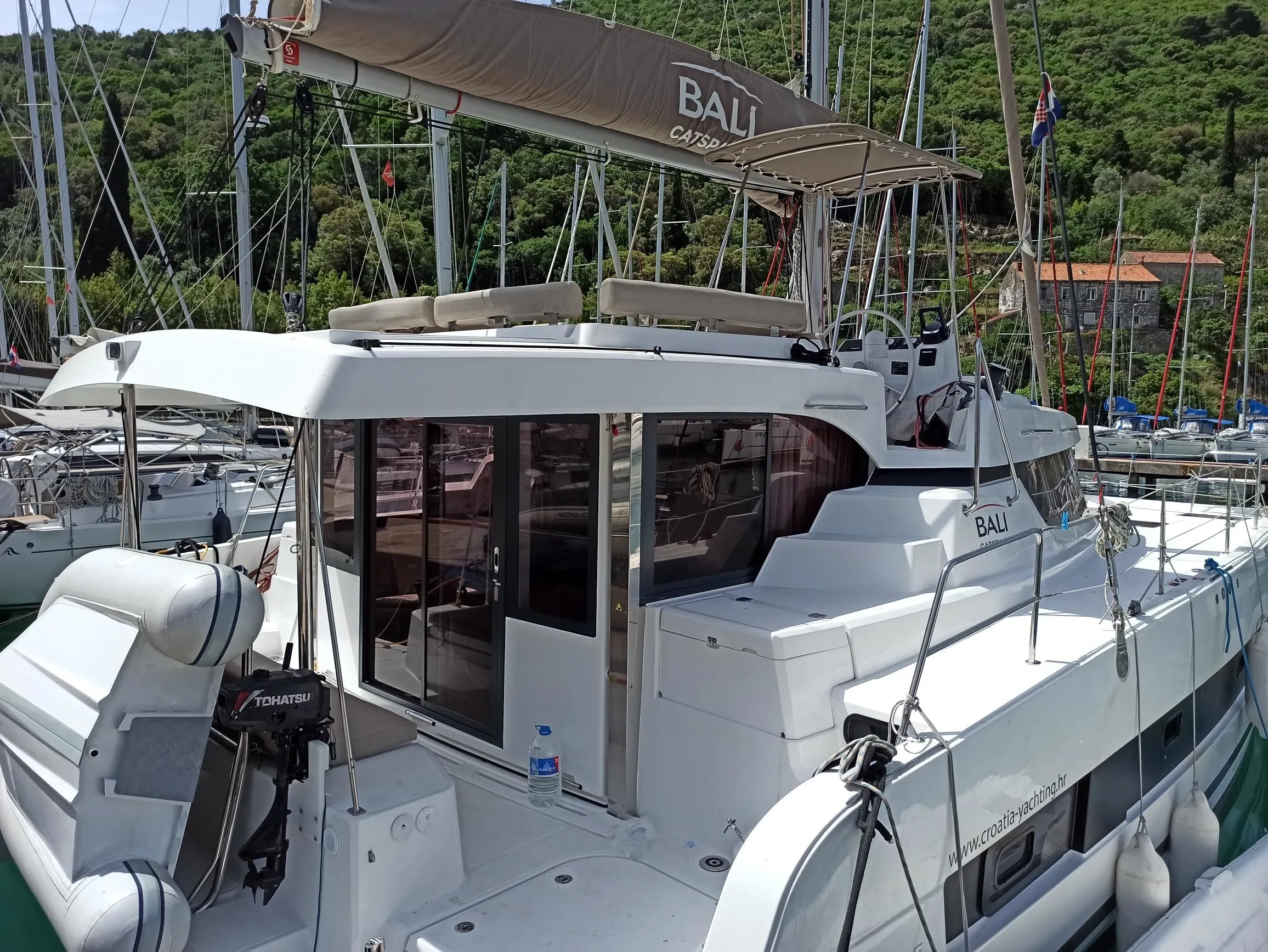 Explore Biograd na Moru on a 12.31m Bali Catspace Catamaran Rental