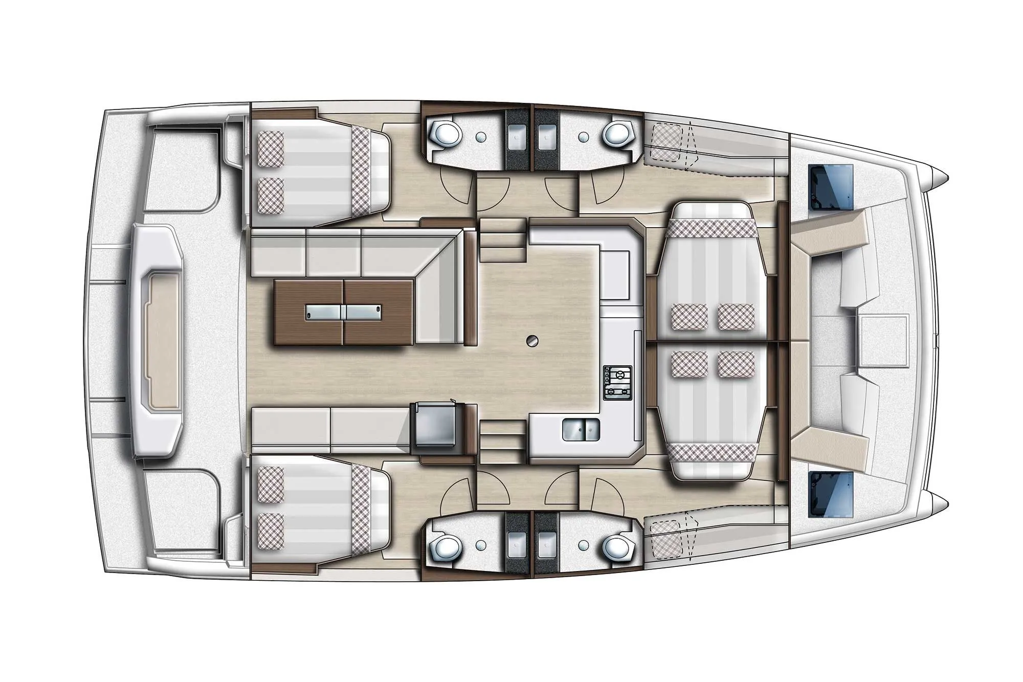 Explore Biograd na Moru on a 12.31m Bali Catspace Catamaran Rental