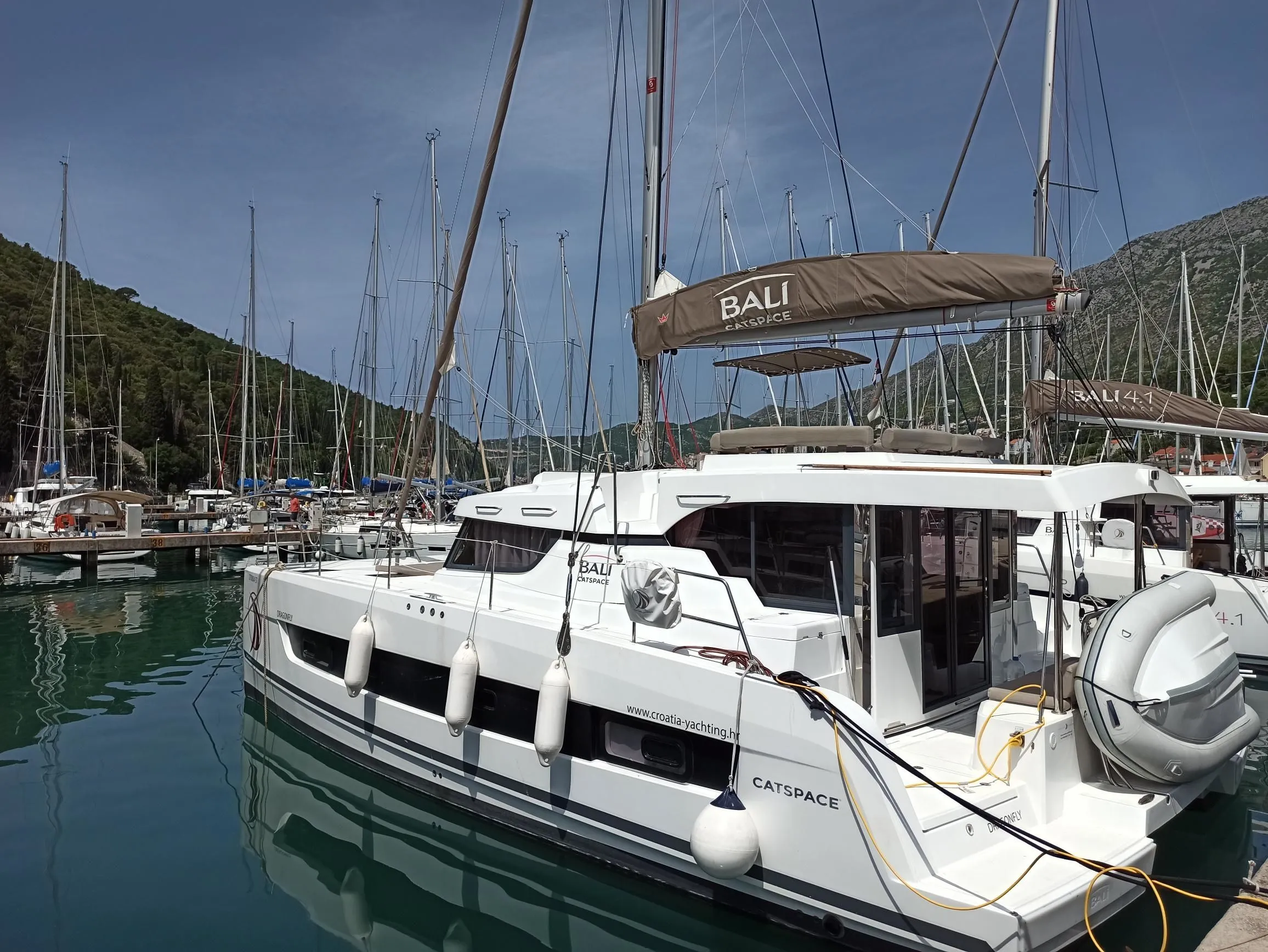 Explore Biograd na Moru on a 12.31m Bali Catspace Catamaran Rental
