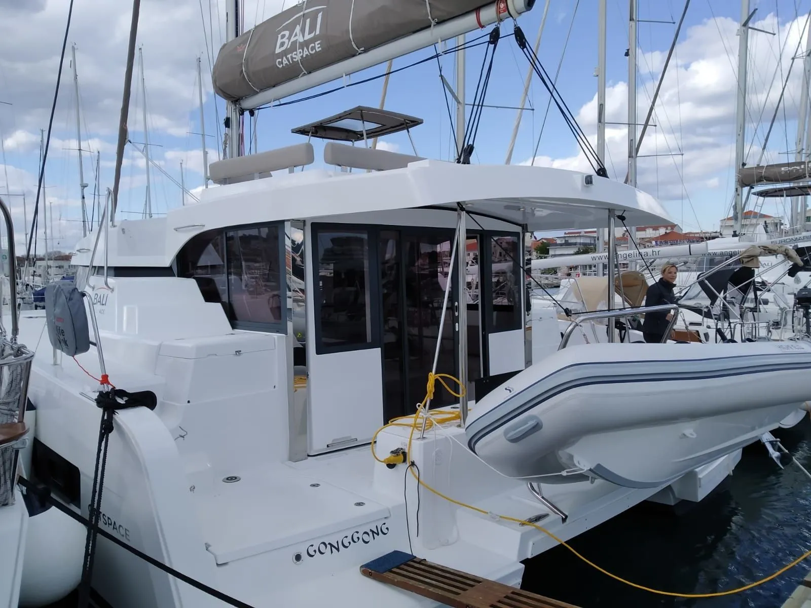 Explore Vodice on a 12.31m 4 Cabin Catamaran Rental