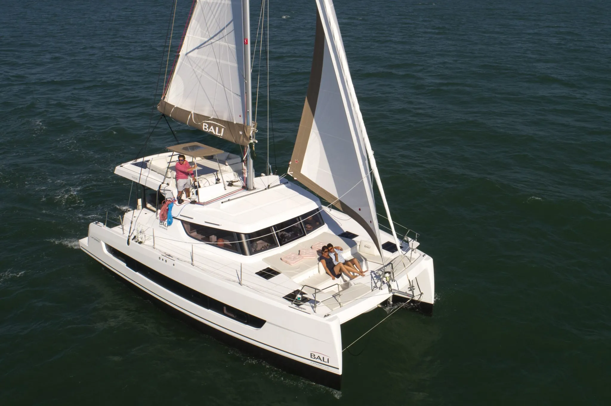 Explore Sant Antoni de Portmany on a 12.31m Rental Bali Catspace