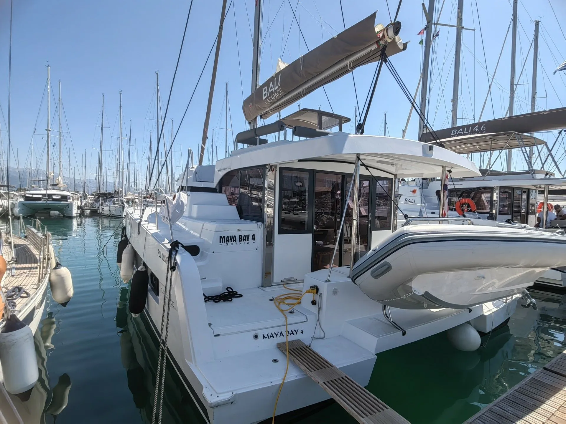 Explore Kastela on a 12.31m 4 Cabin Catamaran Rental