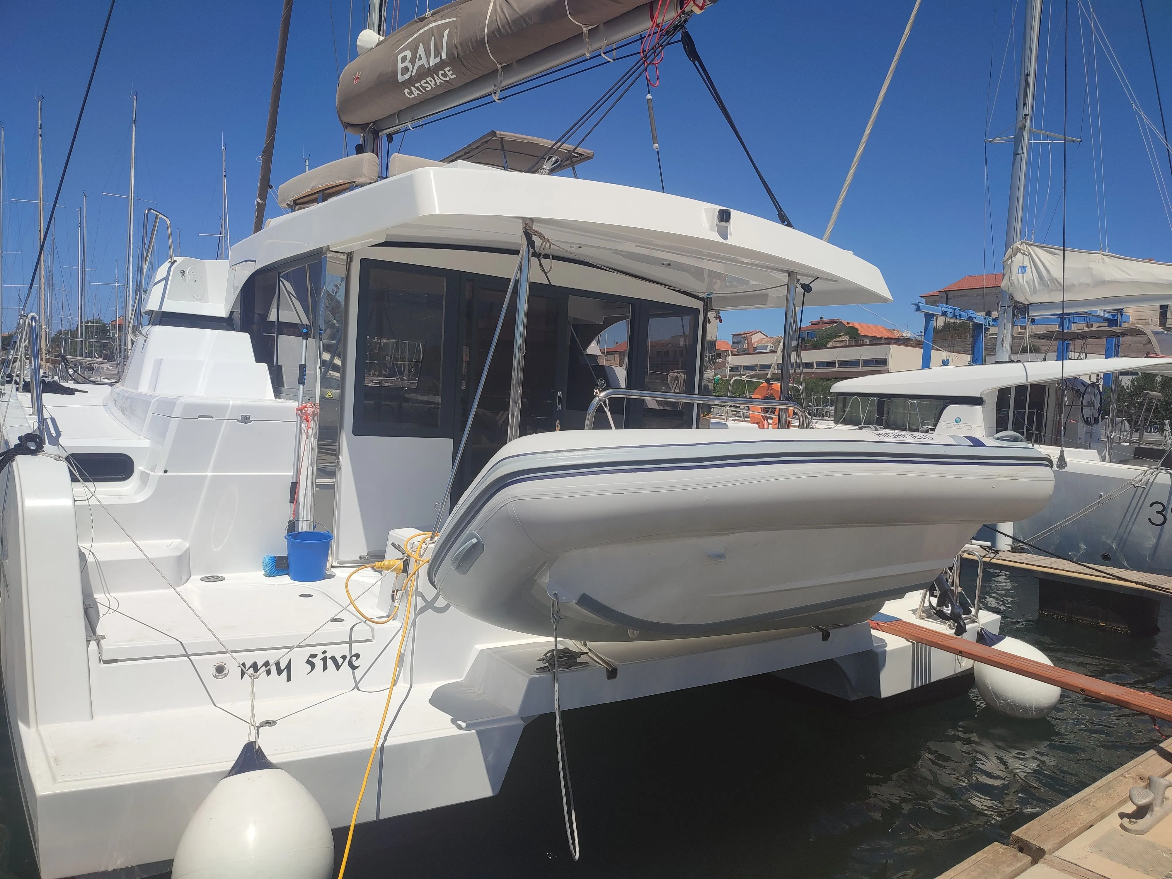 Explore Šibenik on a 12.31m Rental Catamaran Bali Catspace