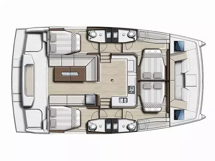 Charter a 12.05m Bali Catspace Catamaran in Nettuno