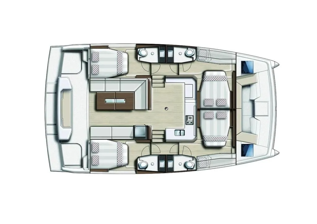 Charter a 12.33m Catamaran Bali Catspace in Porto Vecchio