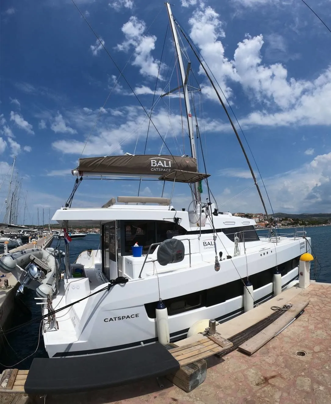 Charter a 12.31m 4 Cabin Catamaran in Rogoznica