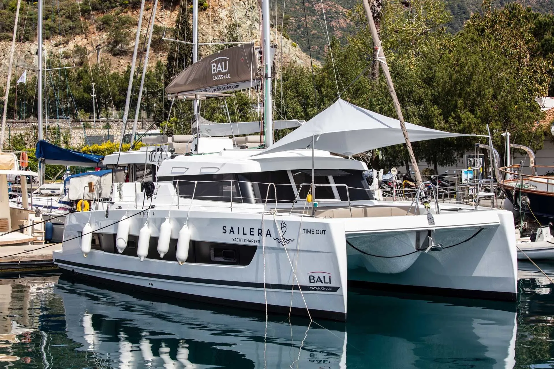 12.33m Marmaris Catamaran Bali Catspace Hire