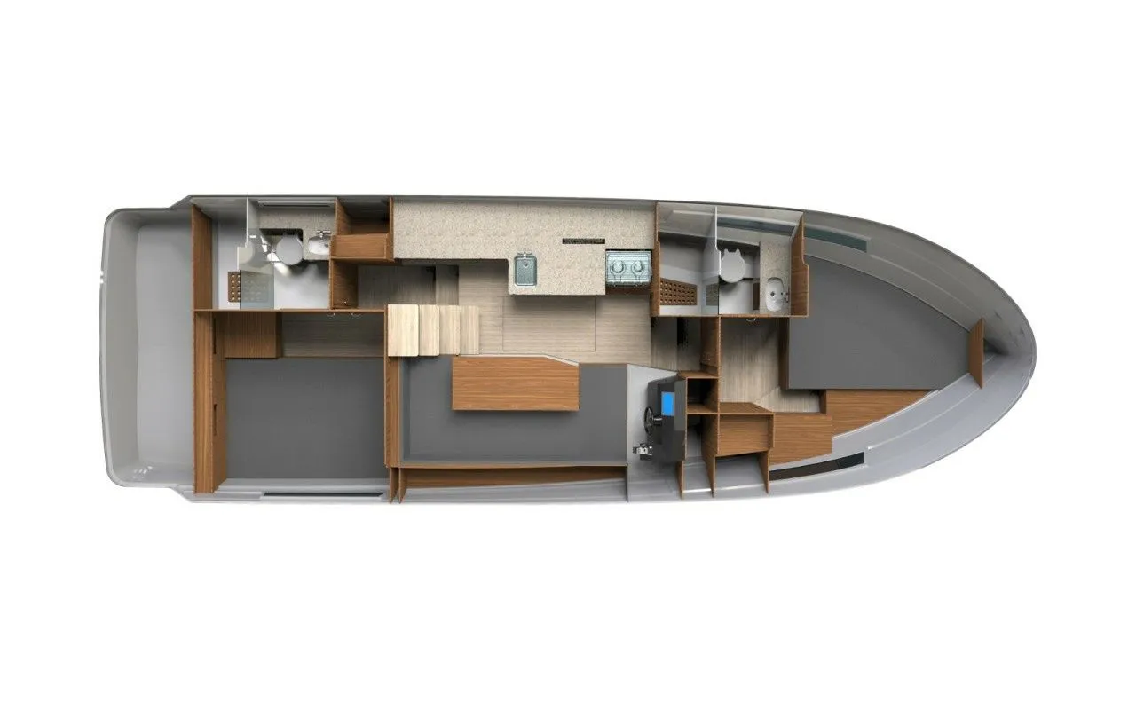 Explore Casale sul Sile on a 12.1m 2 Cabin House Boat Rental