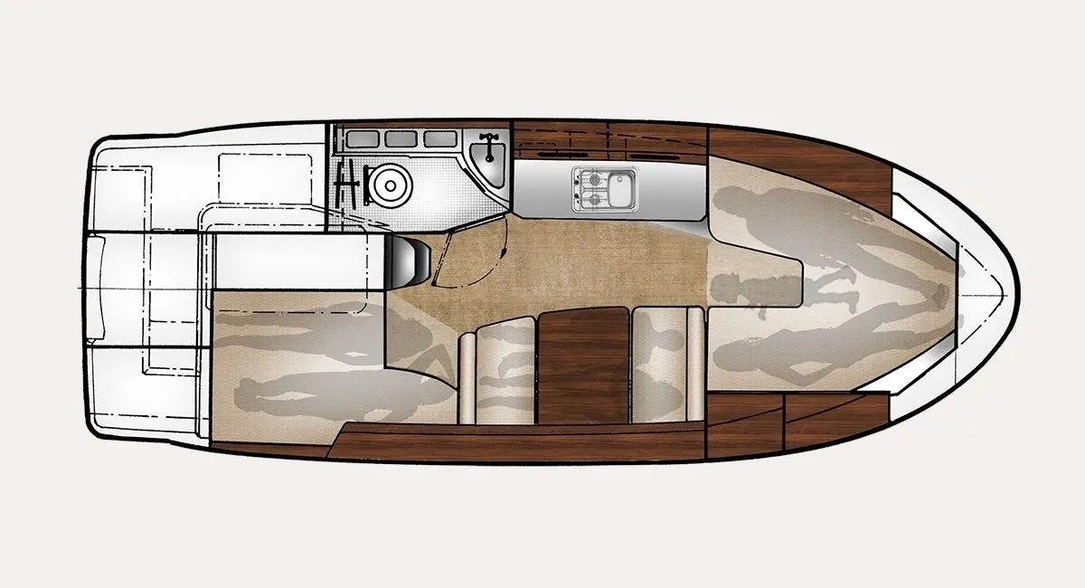 Explore Wilkasy on a 8.18m Balt 818 Tytan Motor Yacht Rental