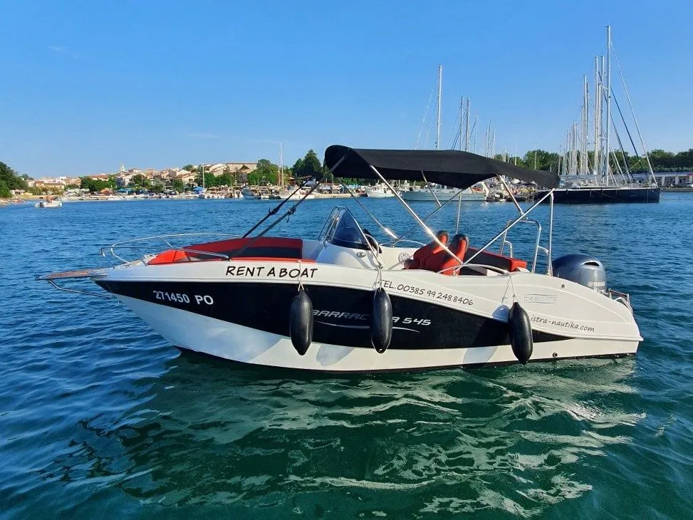 Charter a 6m Motor Boat Barracuda 130 in Funtana