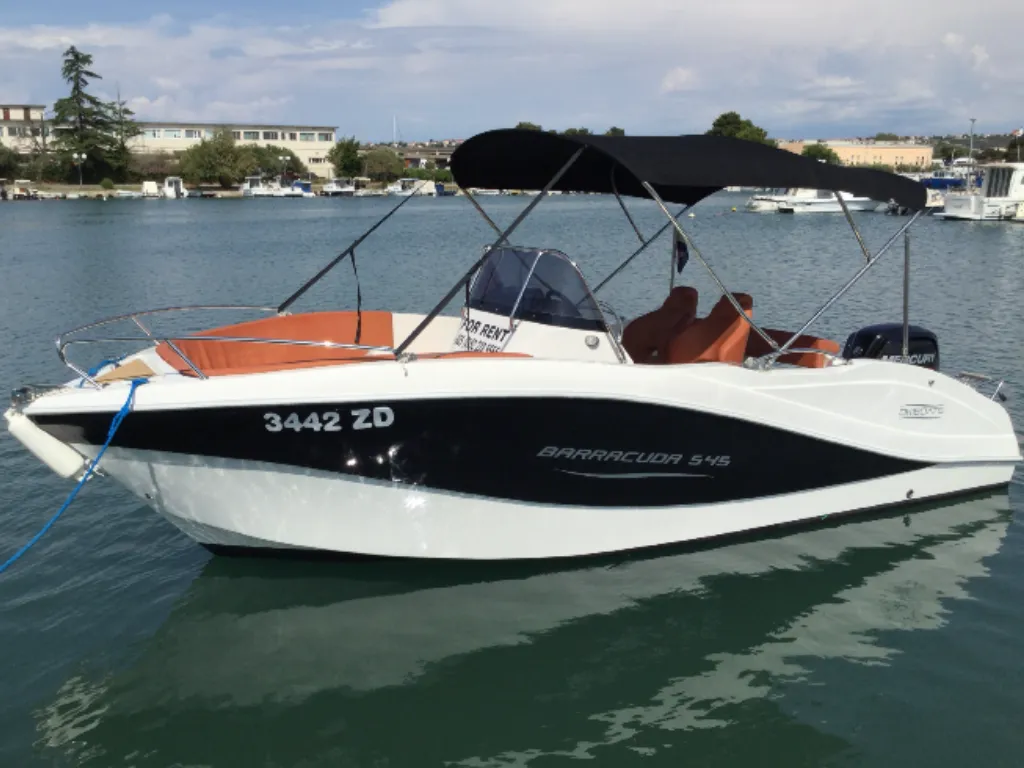 Explore Zadar on a 5.5m Rental Motor Boat