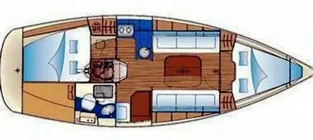 Charter a 9.76m Bavaria 31 Cruiser Sailing Yacht in Sukosan