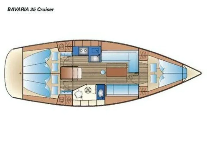 Charter a 11m 3 Cabin Sailing Yacht in Stockholm