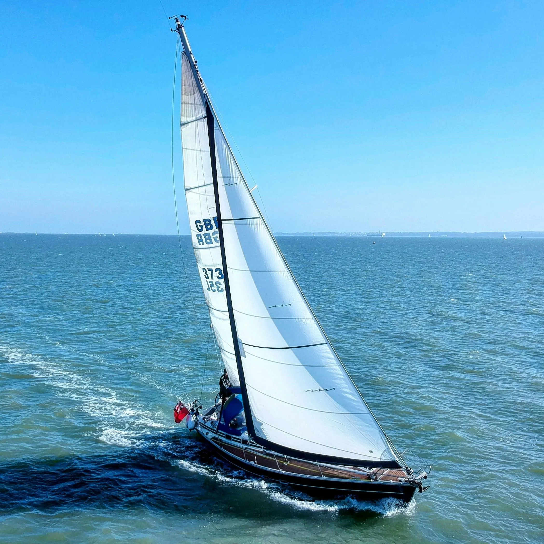 Explore Southampton on a 11.4m Rental Sailing Yacht