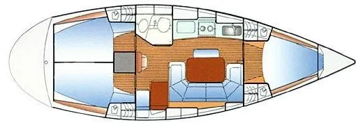 Explore Andijk on a 11.35m 3 Cabin Sailing Yacht Rental