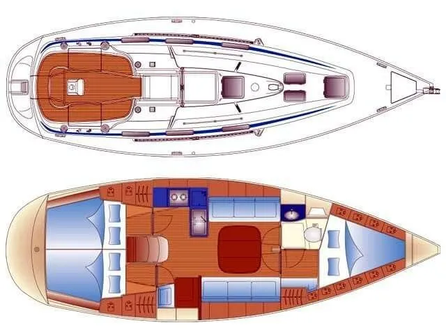 Rent a 11.4m Sailing Yacht in Alsoors