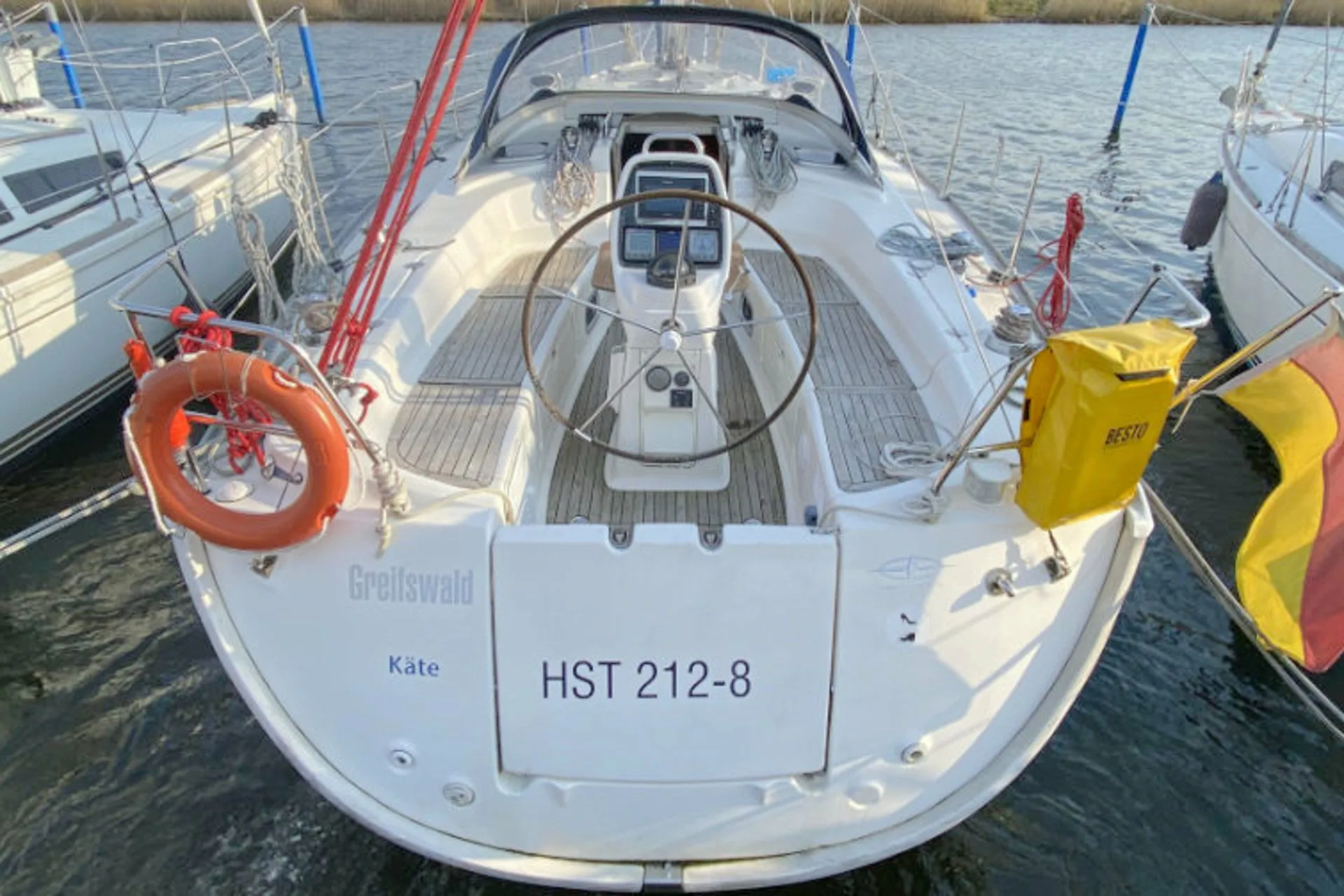 Charter a 11.72m Boat in Barth