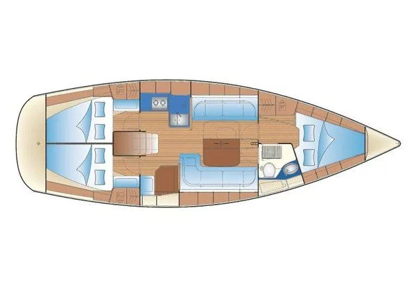 Rent a 11.72m Boat in Nikiti