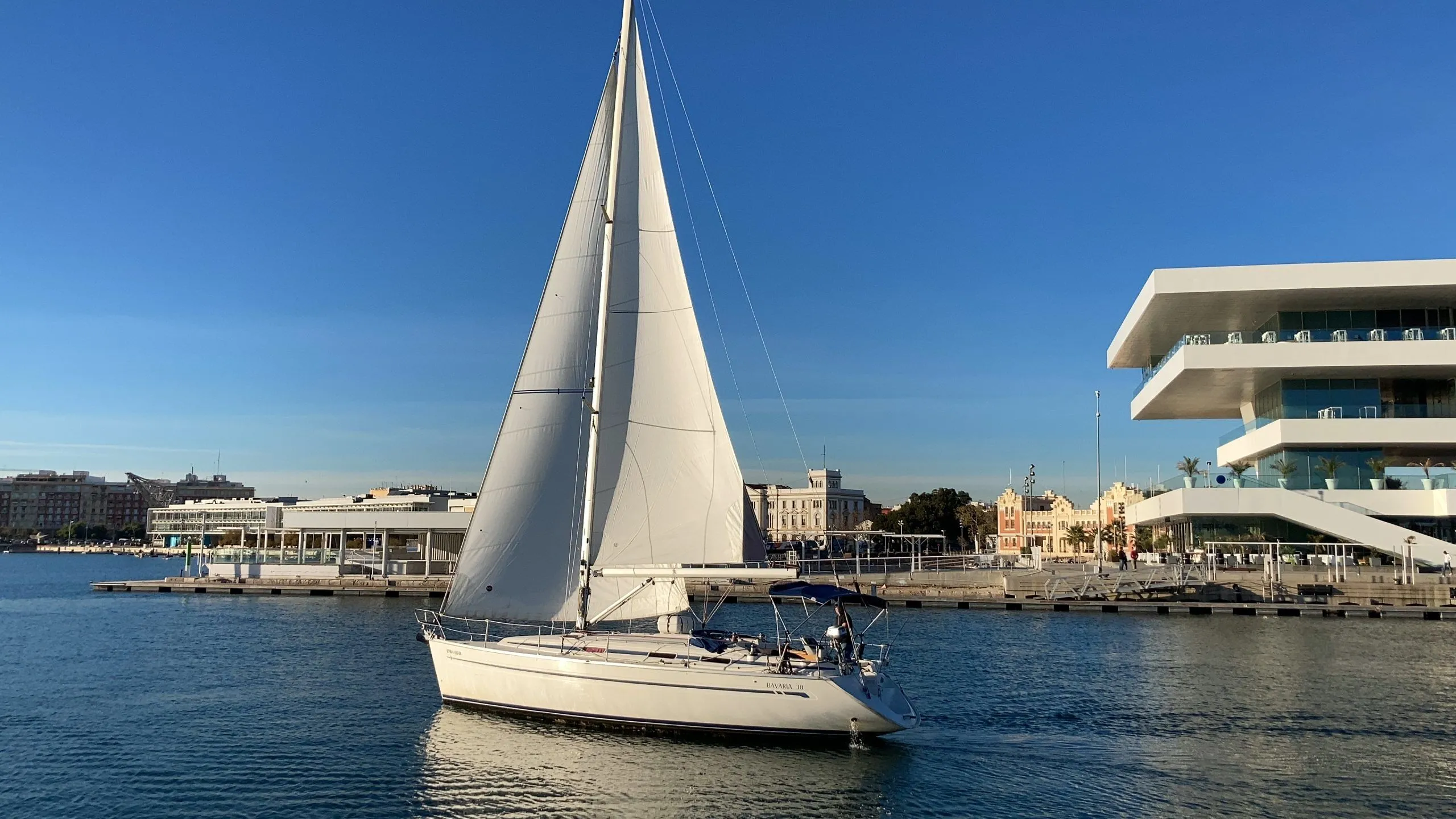 Explore Valencia on a 11.91m 3 Cabin Sailing Yacht Rental