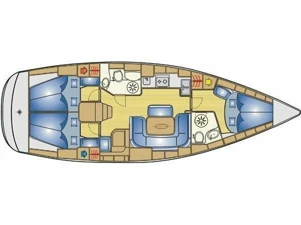 12m Alicante Bavaria 39 Cruiser Hire