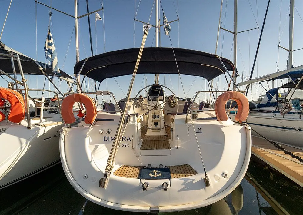 Explore Kavala on a 12.14m Rental Bavaria 39 Cruiser