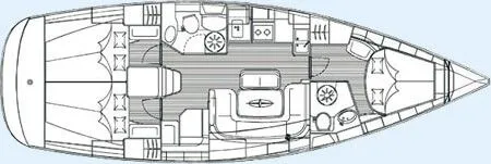 Explore Kröslin on a 11.8m Rental Sailing Yacht