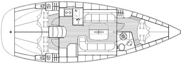 Charter a 11.35m Sailing Yacht in Trget