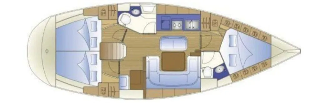 12.48m Gouvia Boat Hire