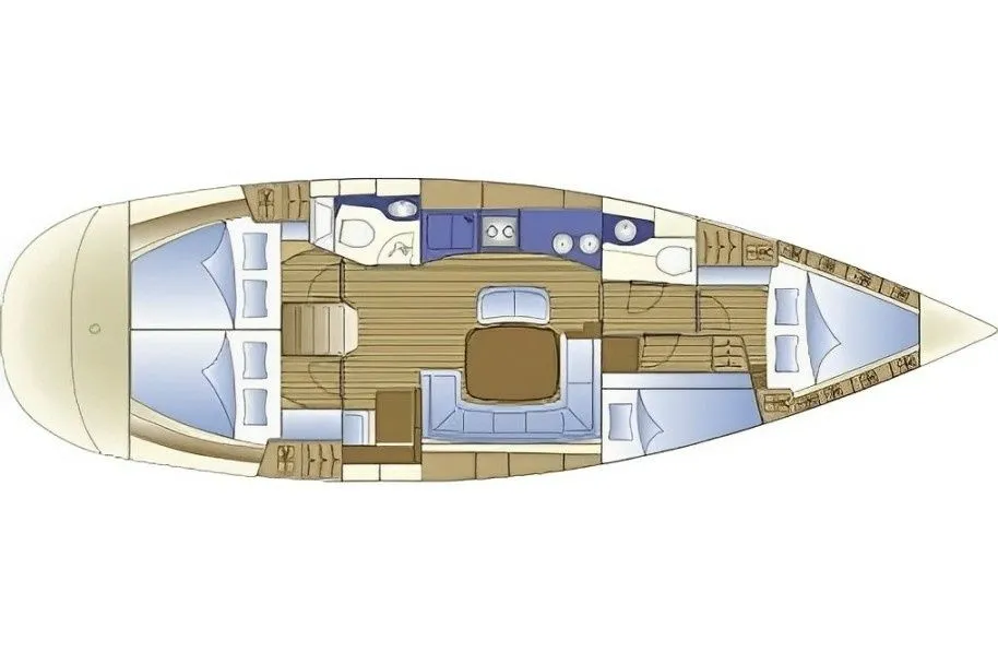 Rent a 13.95m Boat in Jezera