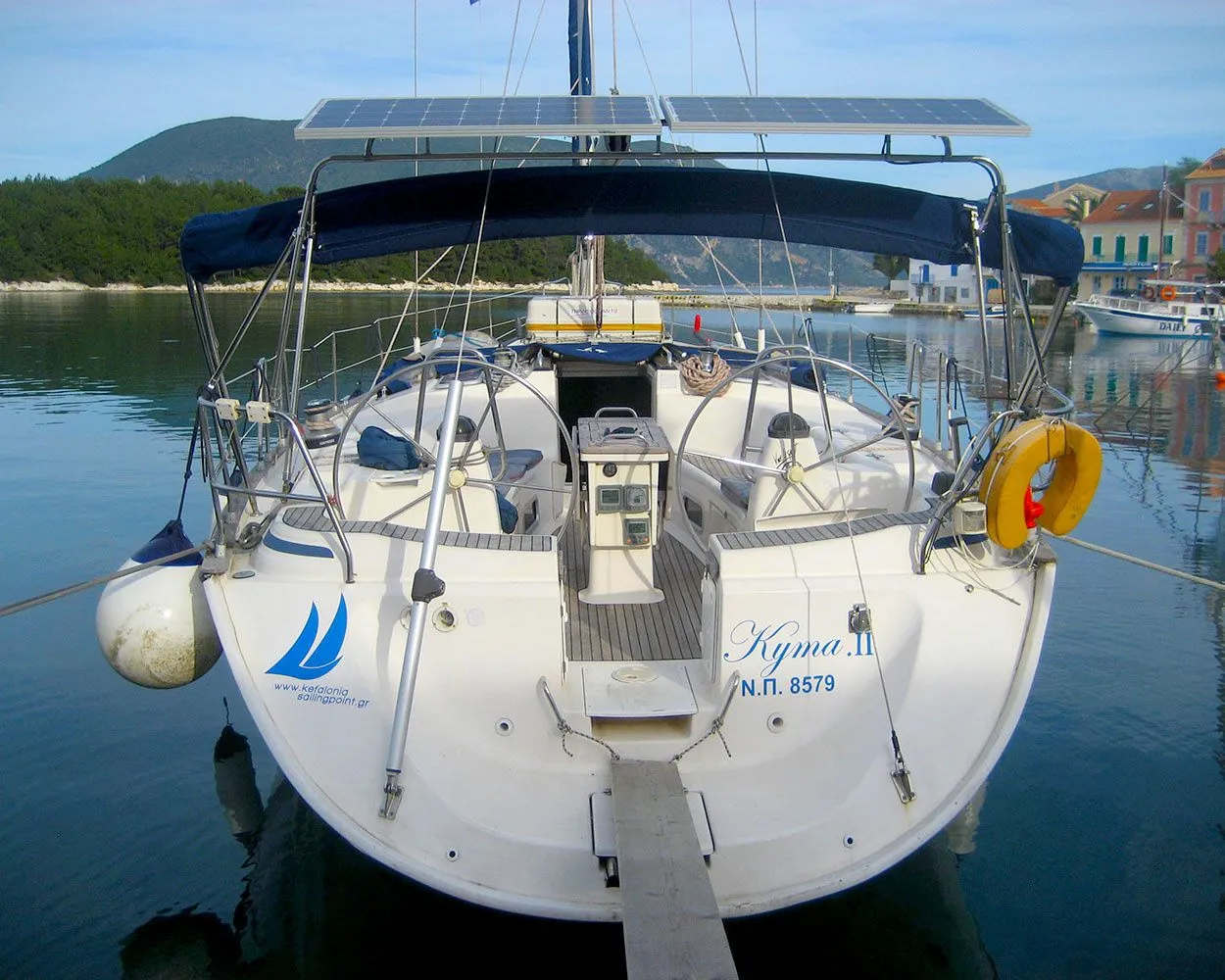 Explore Argostoli on a 13.6m Bavaria 44 Sailing Yacht Rental