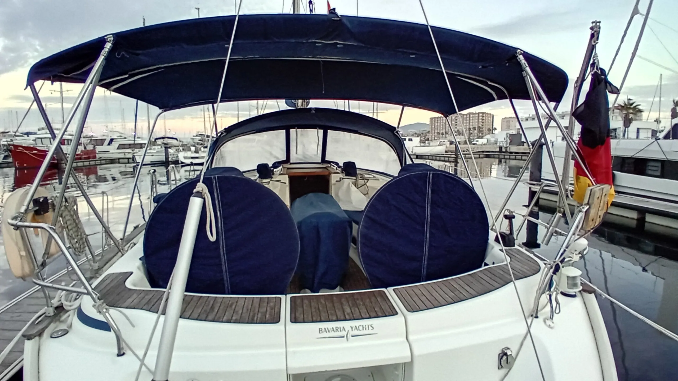 Explore La Linea de la Concepcion on a 13.95m 4 Cabin Sailing Yacht Rental