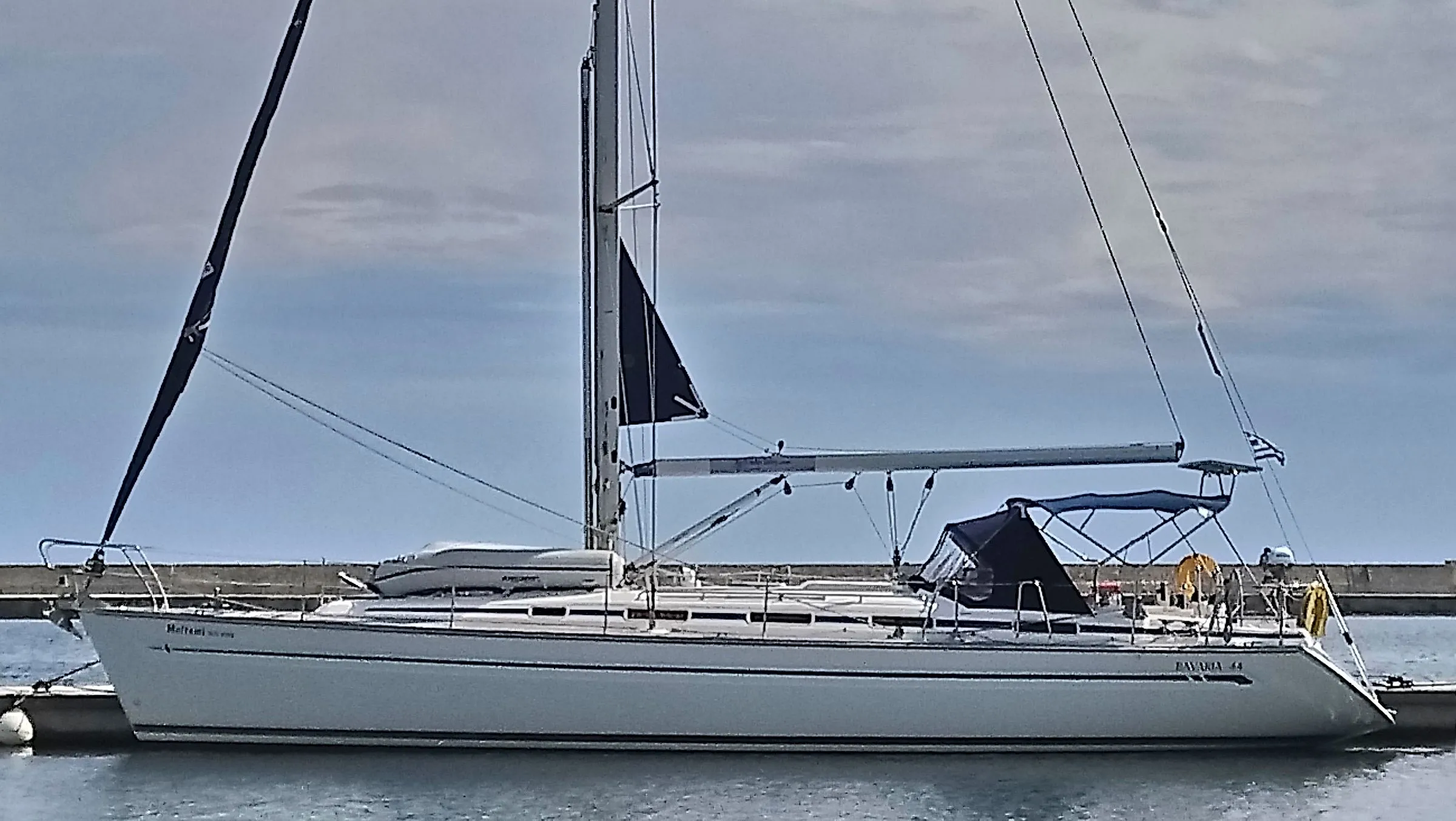 Explore Kavala on a 13.95m Rental Bavaria 44