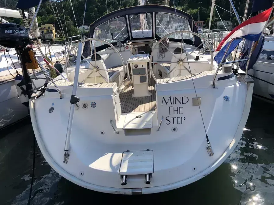 Mind the step Charter Boat