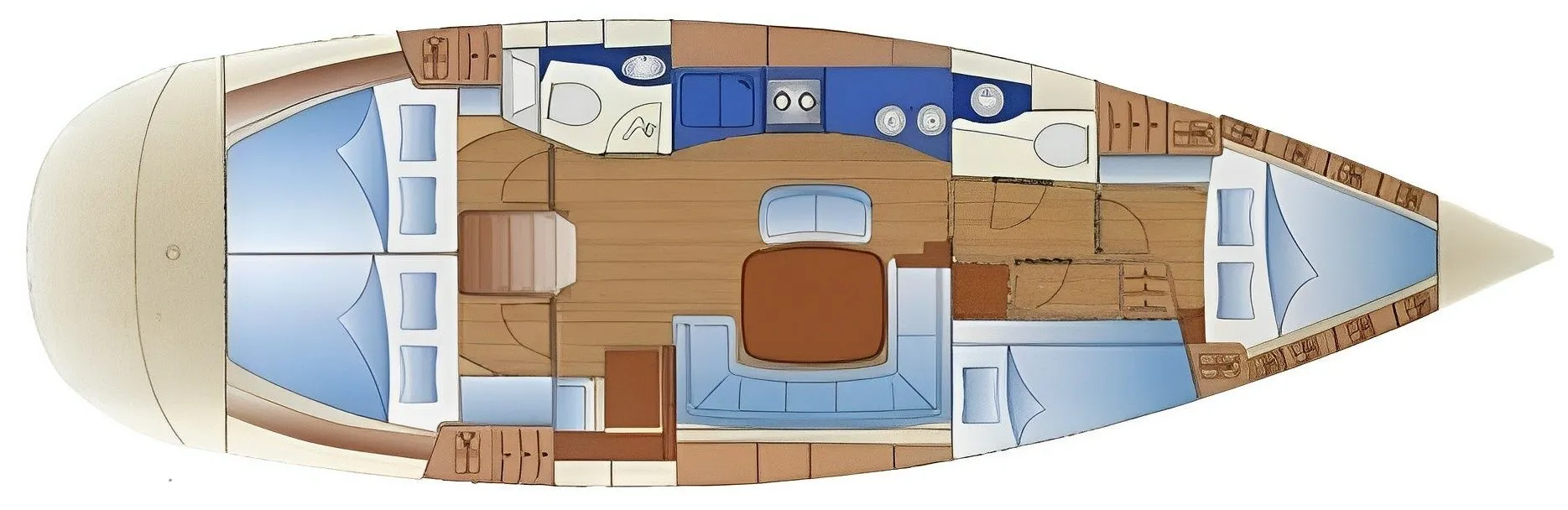 Rent a 14m Sailing Yacht Bavaria 44 in Genoa