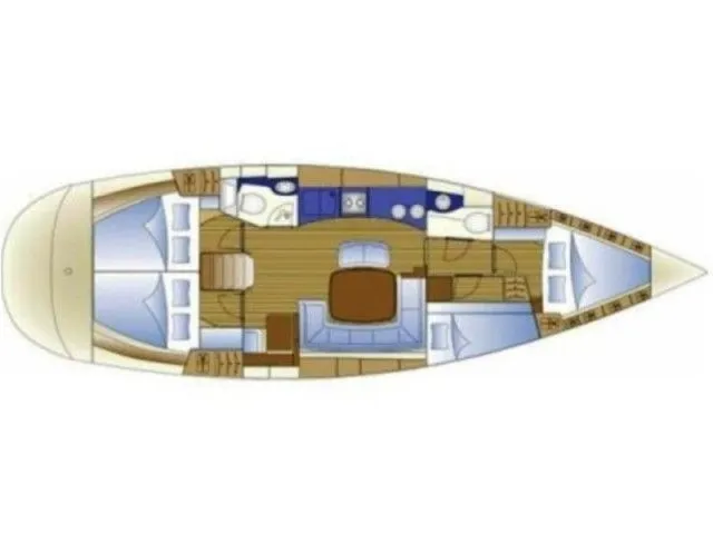 Rent a 13.95m Sailing Yacht Bavaria 44 in Leuca