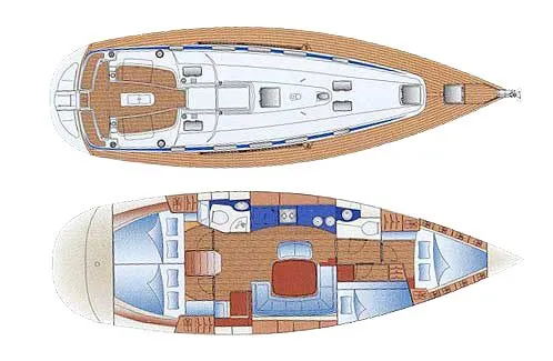 13.95m Portoferraio Sailing Yacht Hire
