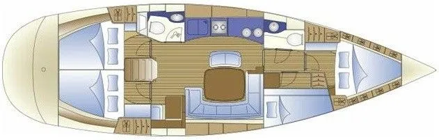 Explore Rijeka on a 13.95m 4 Cabin Sailing Yacht Rental