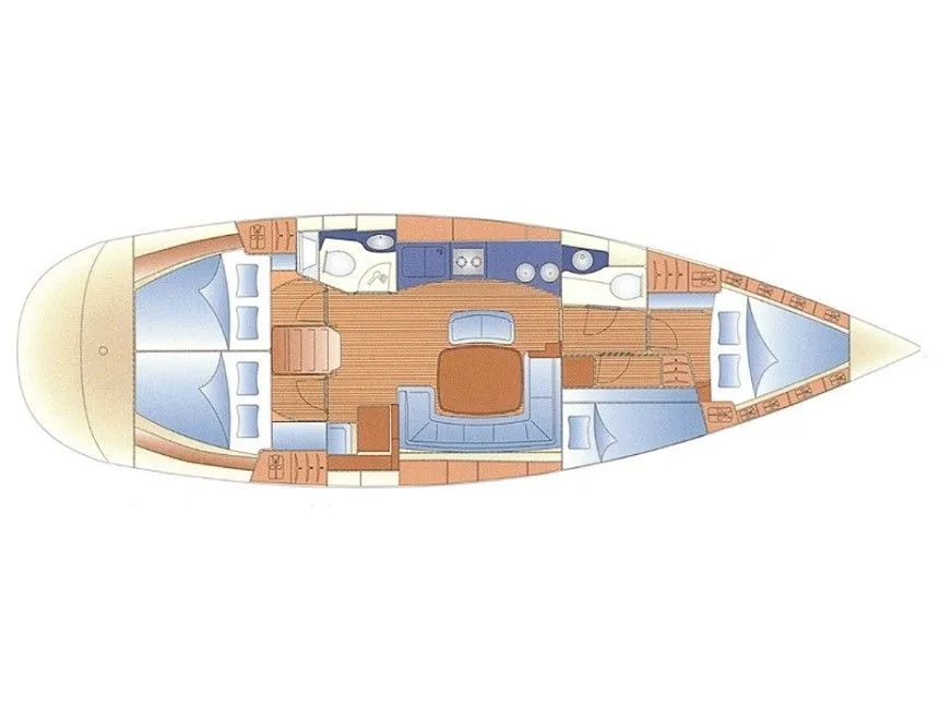 13.95m Rijeka Sailing Yacht Hire